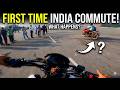 First Time Motorcycle Commute in India | What Happens?