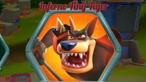 Crash Bandicoot: On the Run! Inferno Tiny Tiger