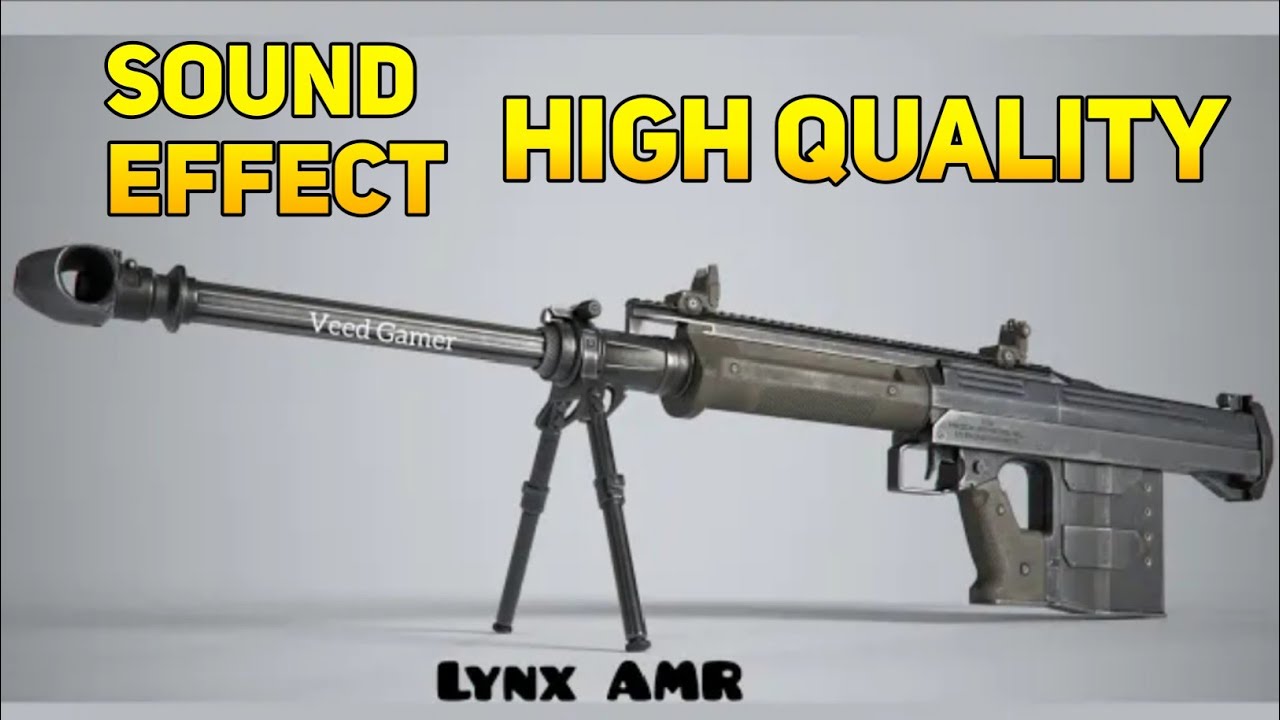 Amr Gun Sound Effect Bgmi Pubg High Quality YouTube