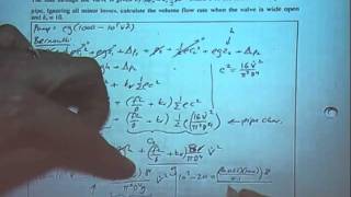 Fluid Machines Example Problem