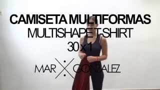 Multishape T-Shirt 30 In 1 By Mar Gonzalez