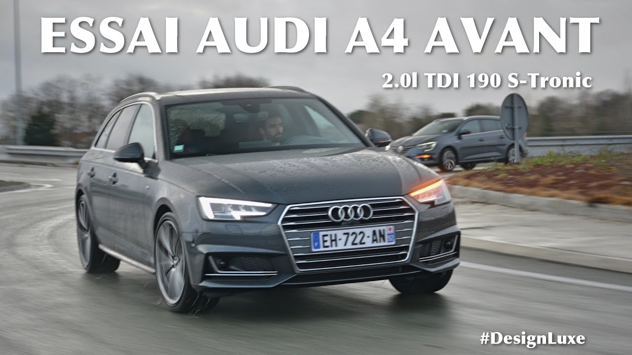 Audi A4 Avant B9 - Présentation complète, essai, design 