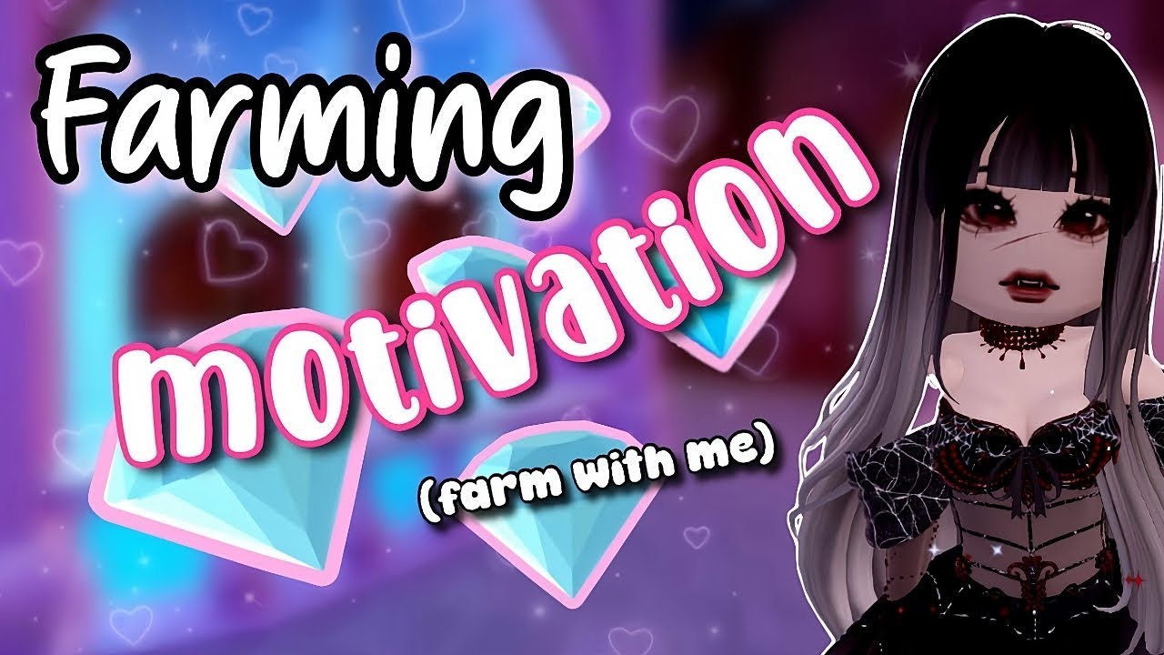 Farm With Rwh Motivating you to farm in Royale high! (farm with me timelapse) - YouTube