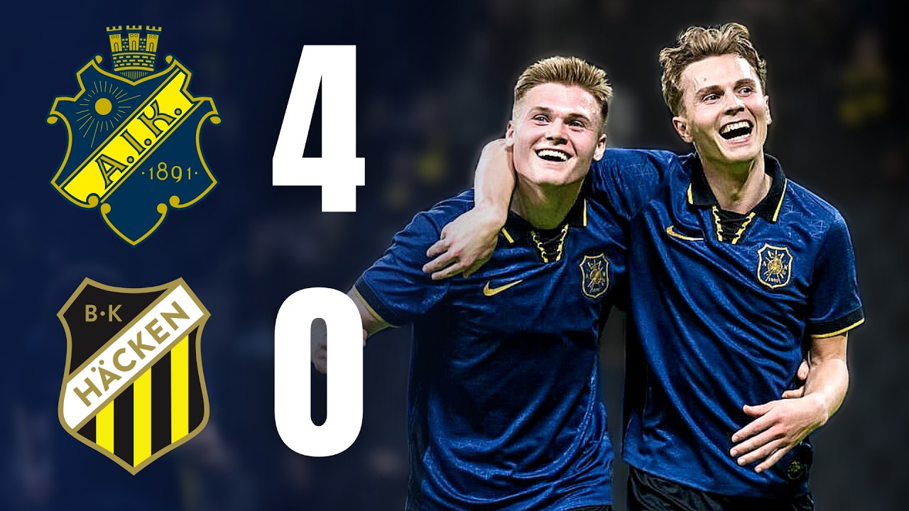 HIGHLIGHTS | AIK 4-0 HÄCKEN | SVENSKA CUPEN