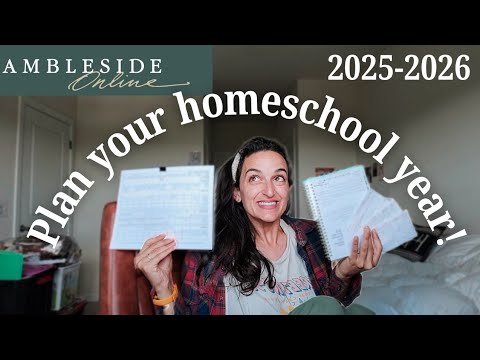 How I Plan My Homeschool Year w/ Multiple Students | AO Year 1 & Year 3 | 2025-2026