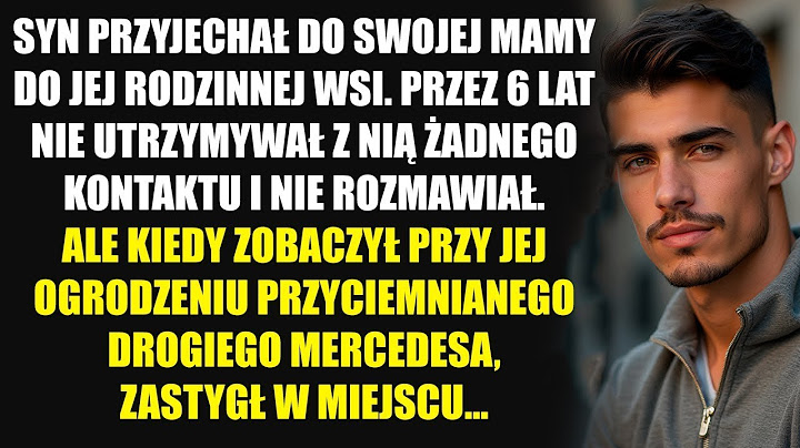 Syn przyjechał do swojej mamy do jej rodzinnej wsi  Ale kiedy zobaczył przy jej ogrodzeniu…