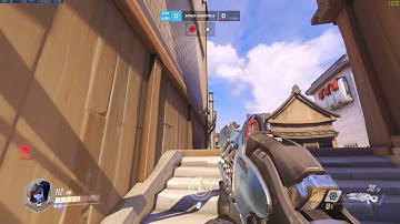 OVERWATCH HOW TO CAP FIRST POINT ON HANAMURA WITH WIDOW