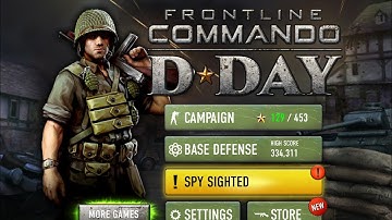 Frontline commando D day v3.0.4 Android Gameplay
