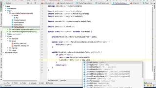 ViewModel and Data between Fragments Walkthrough