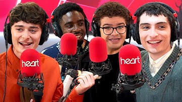 Stranger Things boys react to their first interview from 10 years ago