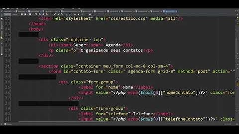CRUD em php com PDO[Update e Delete]
