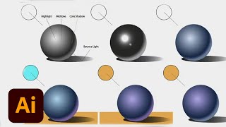 Lighting For Beginners | Illustrator Foundations Challenge | Adobe Creative Cloud