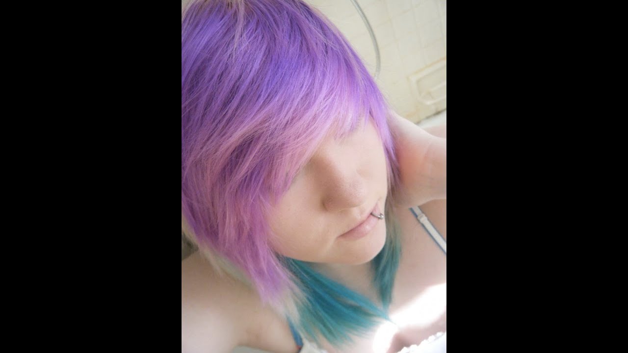 splat purple hair dye