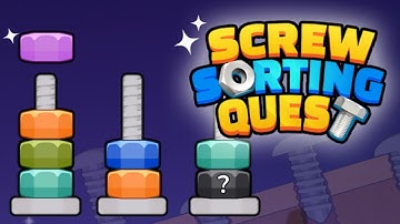 Screw Sorting Quest Mobile Game | Gameplay Android