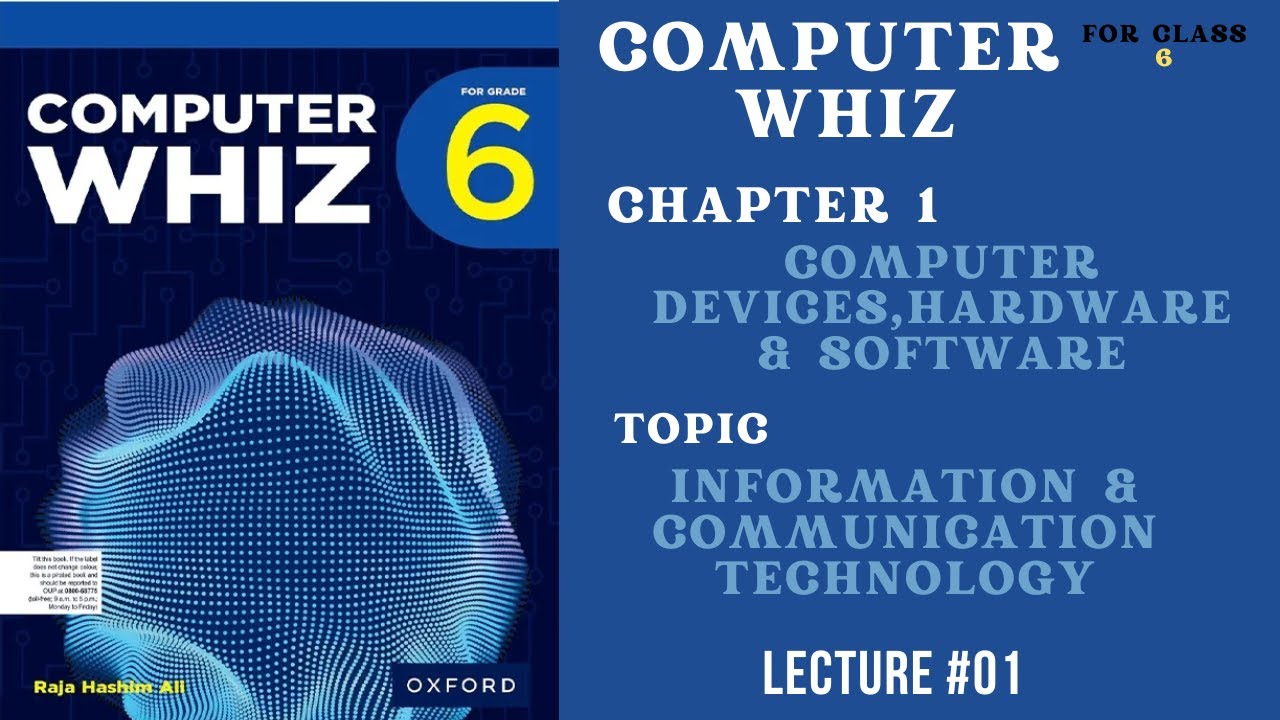 COMPUTER WHIZ CHAPTER 1 TOPIC: INFORMATION COMMUNICATION TECHNOLOGY 