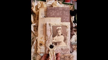 Stacked envelope junk journal tutorial- GIVEAWAY !! Redeemable junk journal- part 1