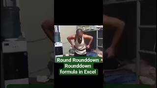 Excel में Round,Round down,Roundup function का use कैसे करे?#excel #mstechtricks#exceltips#exceltips