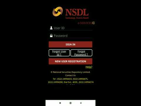 nsdl app registration | nsdl demat account login| nsdl registration HOW TO LOGIN NSDL DEMAT AC #nsdl