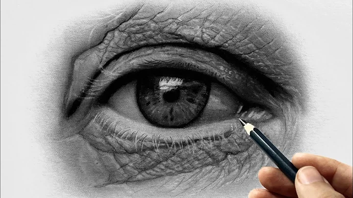 How to draw old eye | #drawing #art #tutorial #wrinkles