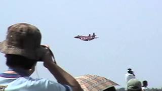 小松基地航空祭2004 F-15機動飛行 Komatsu Airshow2004 REDF-15 Demo flight