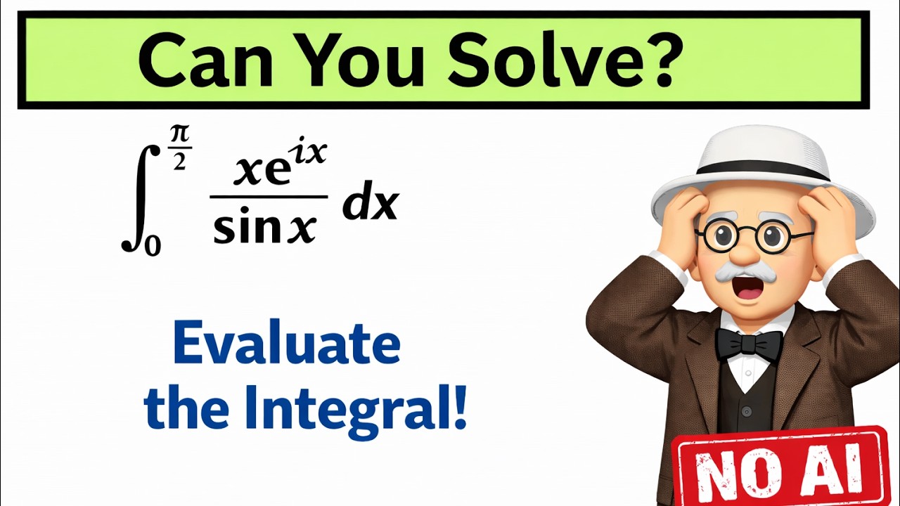 Complex monster integral destroyed with Feynman's trick!