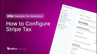 How to configure Stripe Tax