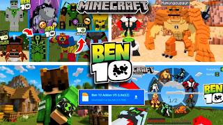 BEN 10 Mod For Minecraft PE 1.21+ (100% Working) | How To Download Ben 10 Mod For Minecraft PE 2026🔥 screenshot 4