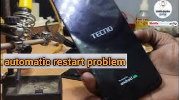 Techno Spark 7 pro automatic restart problem and solution |@mobileservicetamizh