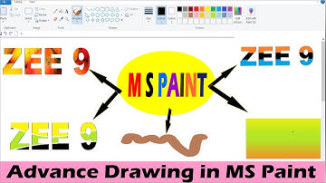🔥5 Secret tricks for MS Paint| MS Paint Advance drawing