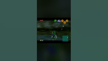 How to Leave Kokiri Forest Early - Ocarina of Time (N64) #zelda #ocarinaoftime #glitch