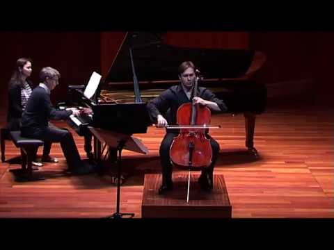 Johannes BrahmsCello Sonata No. 1 in E minor, Op. 38
Violoncello: Hayk SukiasyanPiano: Graham Jackson