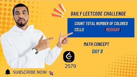 2579.Count Total Number of Colored Cells#Leetcode#Daily Challenge