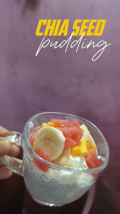 chia seed pudding #pudding #chiaseeds #healthy