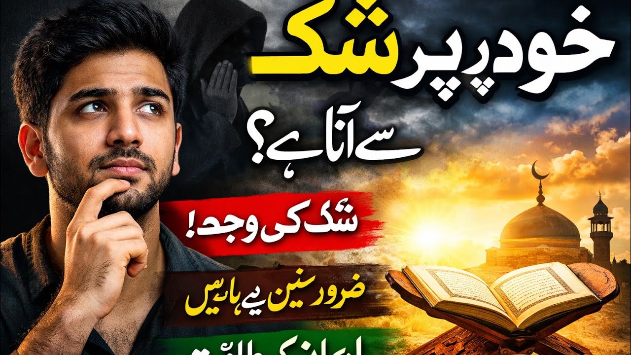 حو پر شک کیسے اتا ھے|ایمان کی طاقت سے خود پر یقین کیسے پیدا کریں|islamic motivationel story|
