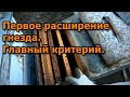 Первое расширение гнезда. Главный критерий.