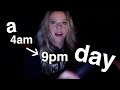 4am to 9pm day in the life vlog senior in highschool