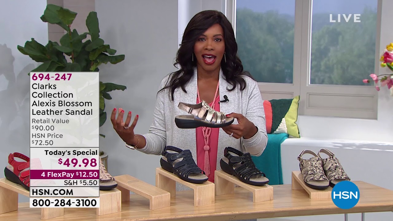 clarks shoes on hsn