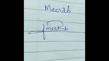 #signature for Meerab #iqra #shorts_ #viralreels #youtubeshort