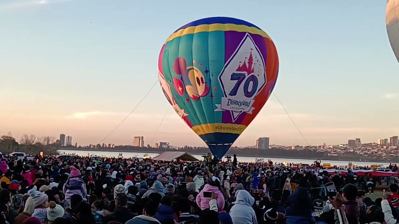 Inicio del festival del globo 2025