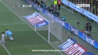 Serie A 2010-2011: Inter 1-0 Lecce Pazzini's Goal