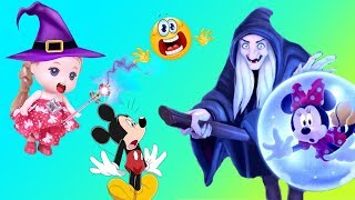 Trò chơi BÚP BÊ BABY GIẢI CỨU CHUỘT MICKEY TRONG LÂU ĐÀI HẮC ÁM Tập 1 Mina TV