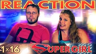 Supergirl 1x16 REACTION!! "Falling"