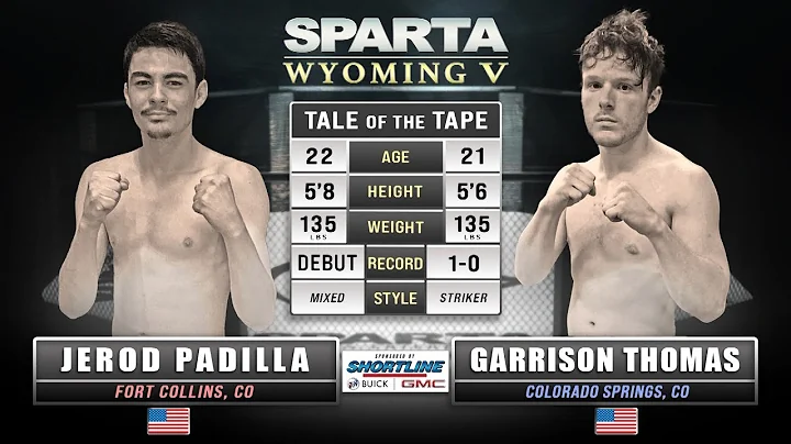 Sparta Wyoming 5 Jerod Padilla vs Garrison Thomas ...