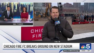 Chicago Fire break ground on new stadium. What it will look like