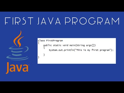 Java Tutorials 02 : Download JDK & First JAVA Program