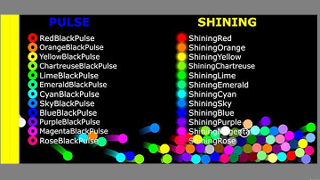 Shutter Crush 100 Colors Marble Race ASRM in Algodoo