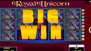ROYAL UNICORN SLOT BIG WIN 😱 / محبي الكازينو من يفهمون روعة هذه البيغ وين