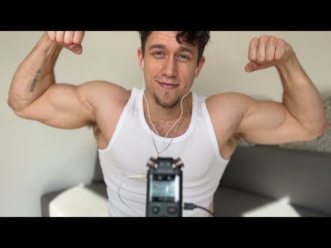 ASMR en español, spanish trigger words (male whispered ramble)