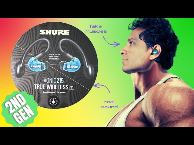 An Audiophile Goes to the Gym! | Shure Aonic 215 Gen 2 Review