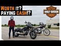 Paying cash harley dyna low rider s fxdls  part 2 bank deviant fabrications defender bags trip